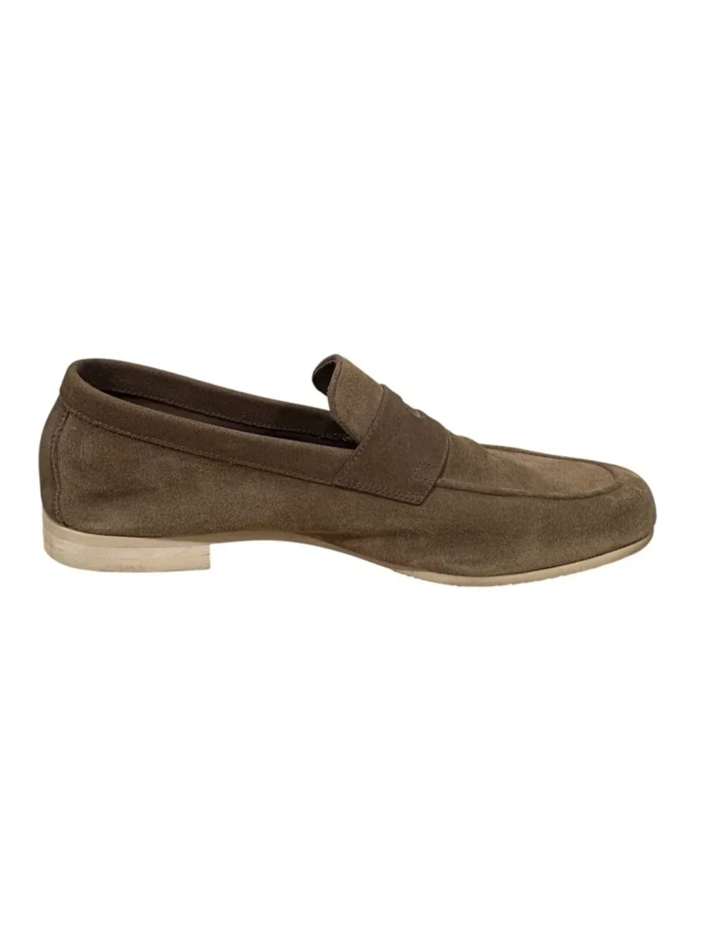 John Lobb Suede Leather Loafers Size UK 8.5
